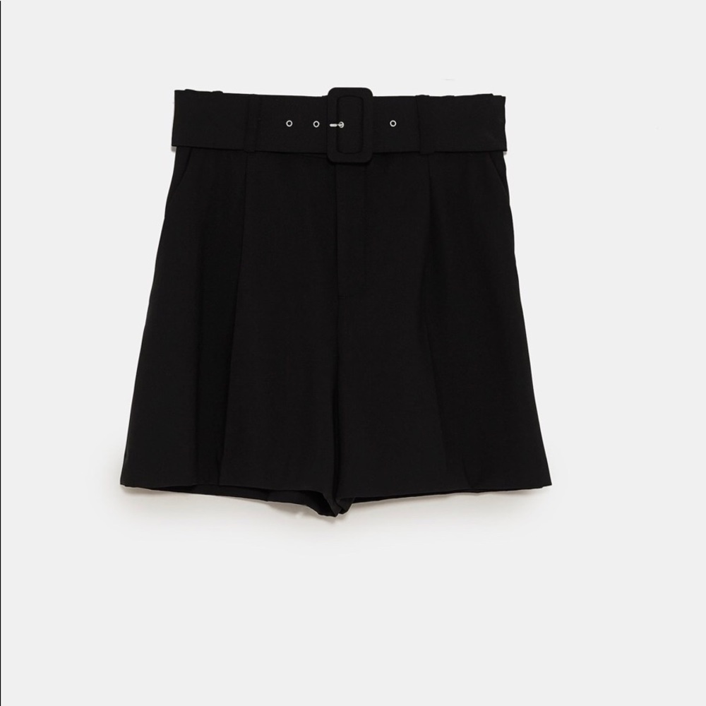 Zara Black Shorts from the France Line